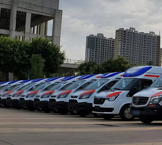 松桃服务车队展示